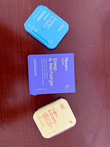 Customer photo review of Sleep & Recharge Mints