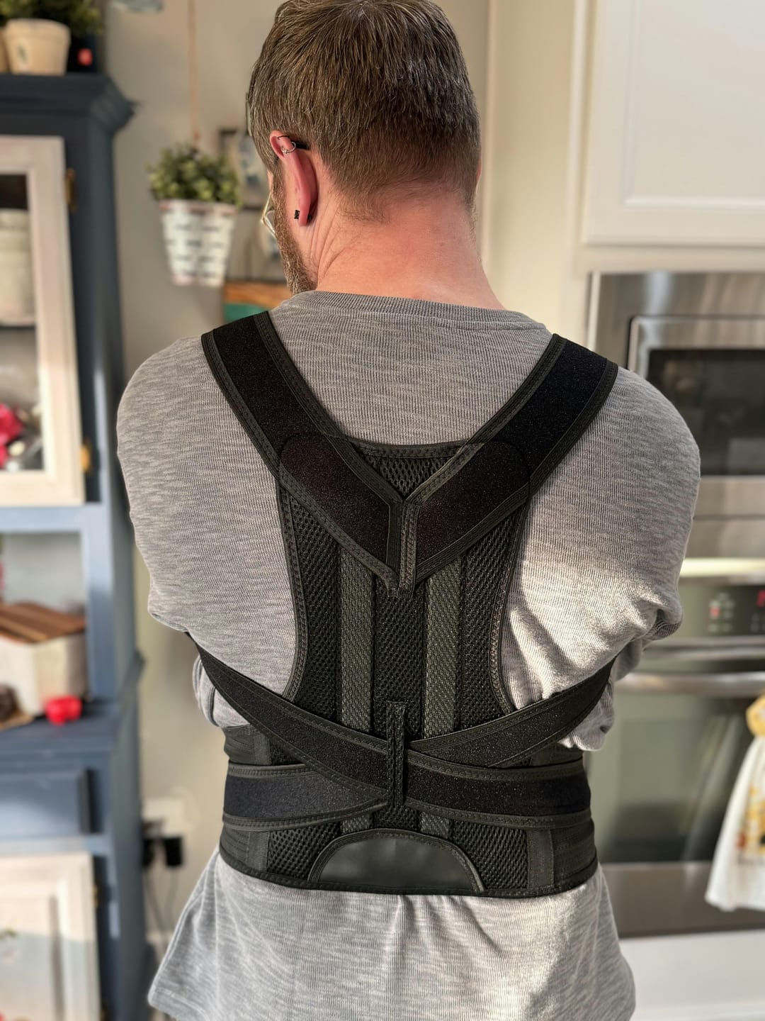 Customer photo review of Sports Elbow Braces for Kids with Protective Pad - 2 Pack