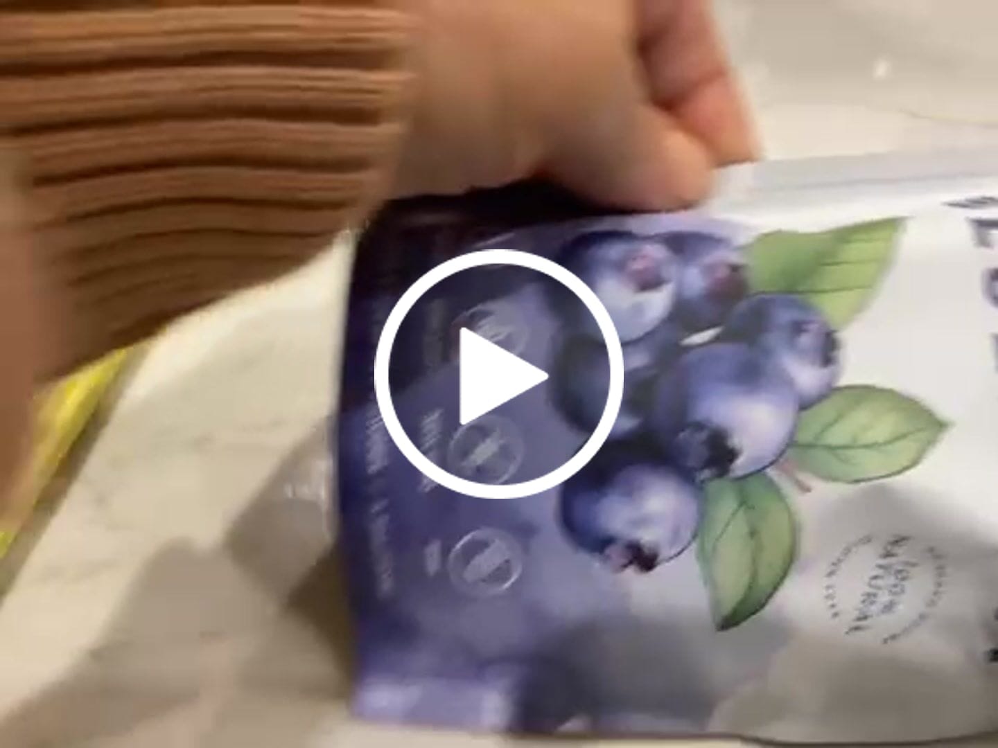 Customer video review of Wild Blueberry Powder