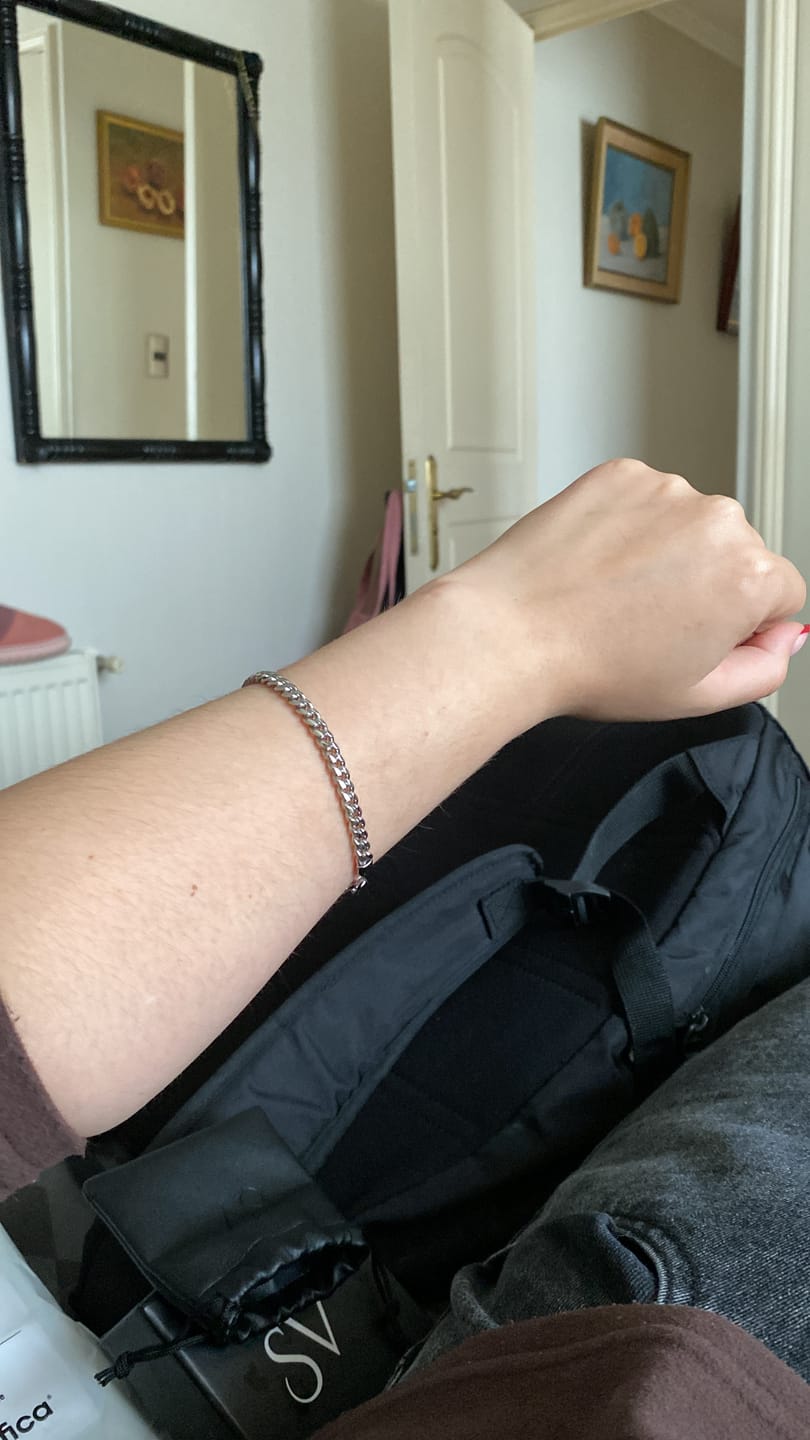 Customer photo review of Pulsera Miami Cuban 5mm