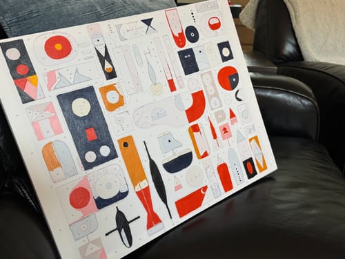 Customer photo review of Tonal Mosaic