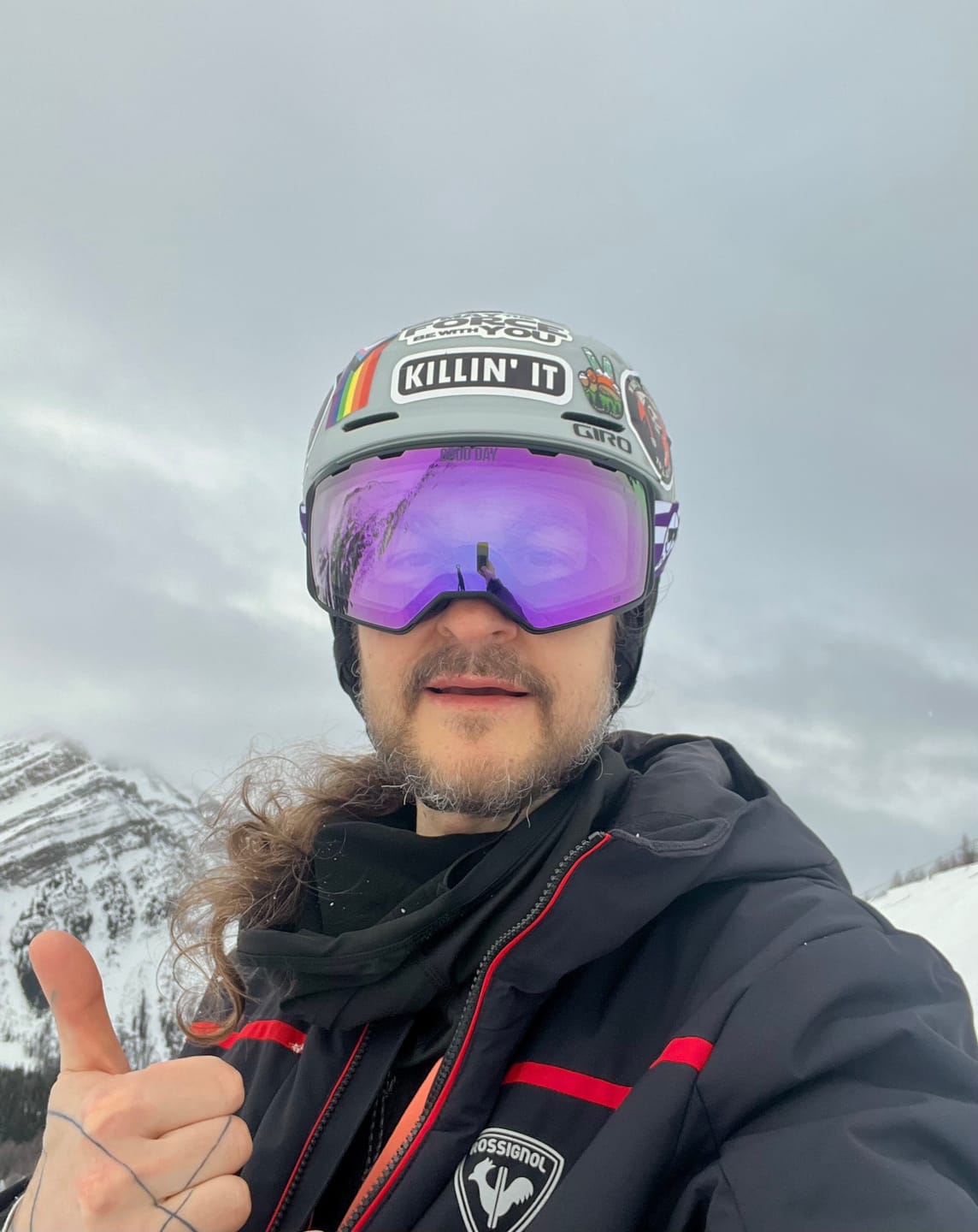 Customer photo review of The Esme Snow Goggle Preorder