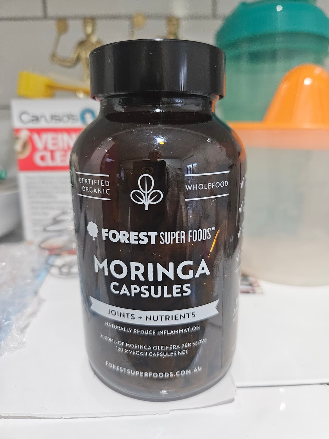 Customer photo review of Organic Moringa Capsules