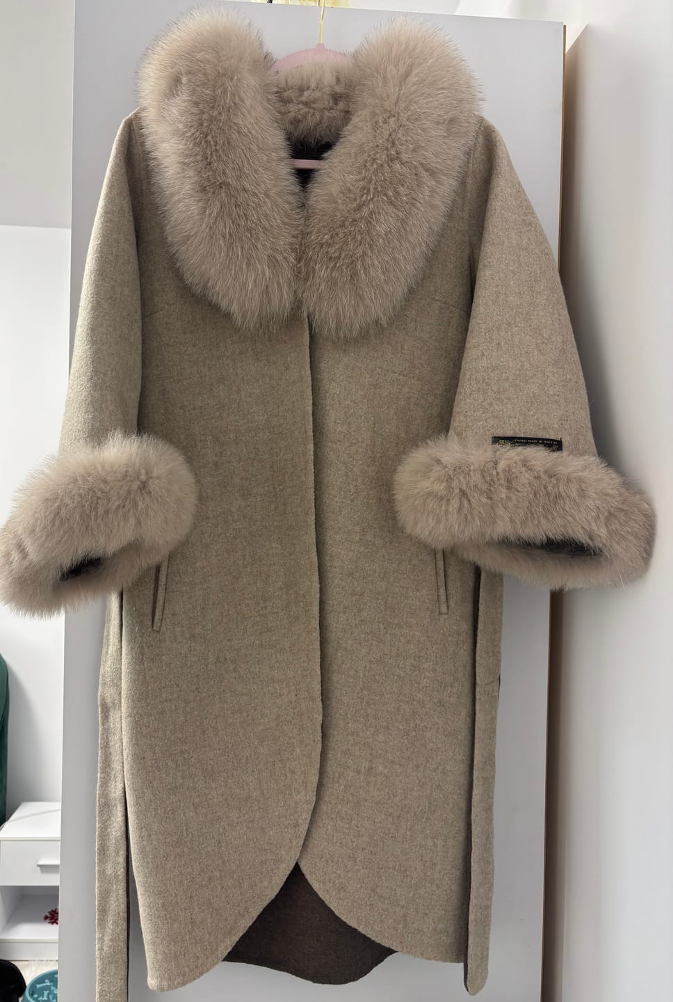 Customer photo review of Palton alpaka Ami Beige