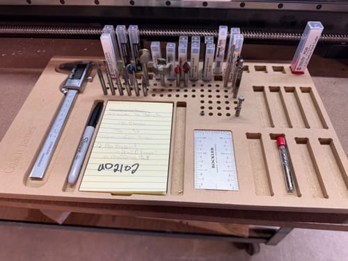 Customer photo review of 1/8'' x 3/4'' Downcut - 1/4'' Shank - DC2175