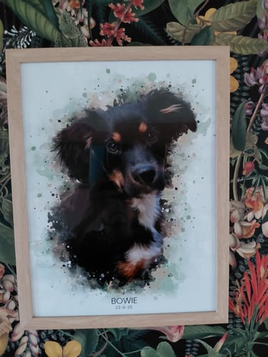 Customer photo review of Waterverf Portret