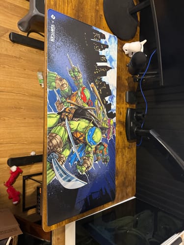Customer photo review of Oni Deskpad - Teenage Mutant Ninja Turtles [BACKORDER]