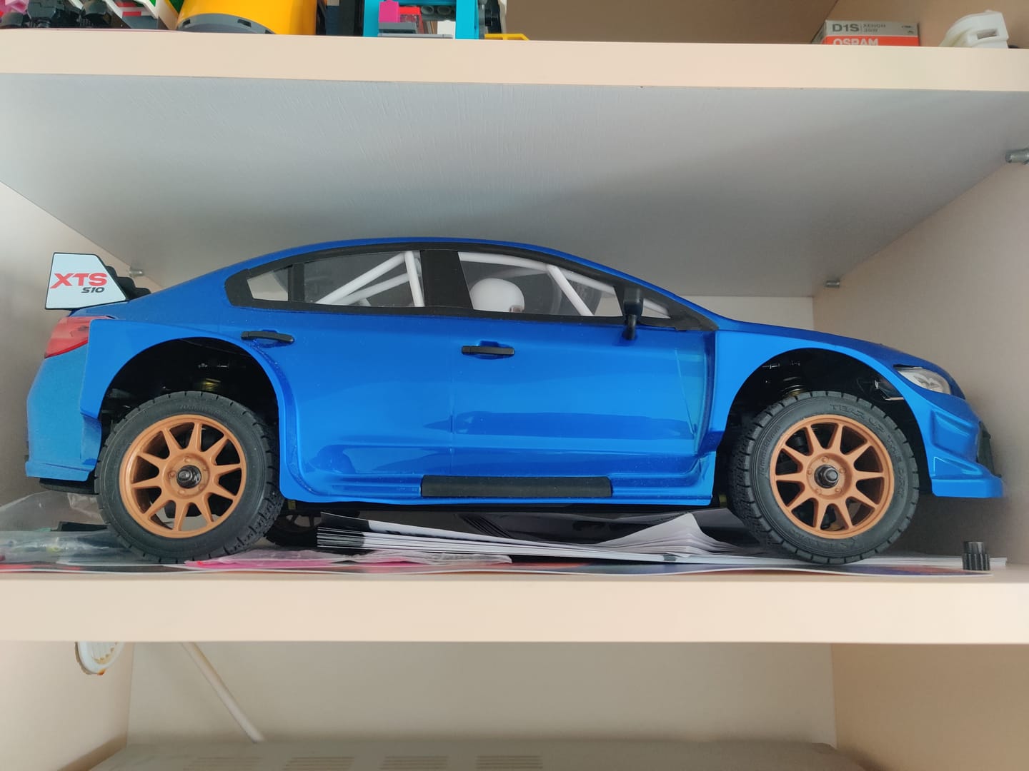 Customer photo review of Aluminum Servo Conversion Block For RZ001 and 1/10 Rally Car