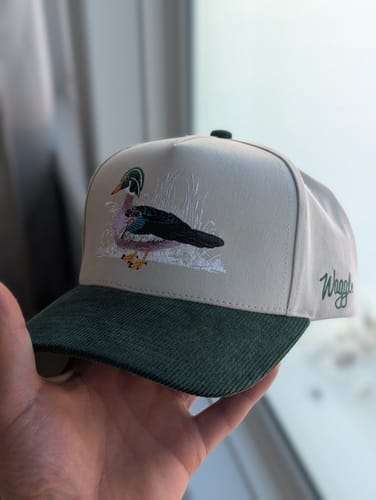 Customer photo review of Woody Corduroy Brim Hat