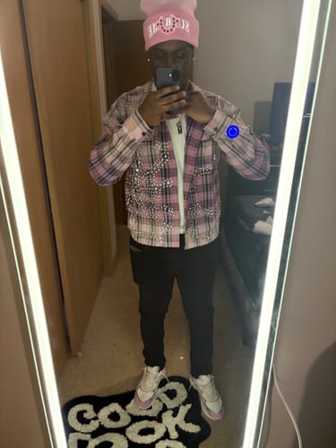 Customer photo review of Vale Forever Piggy Bank Flannel Pink