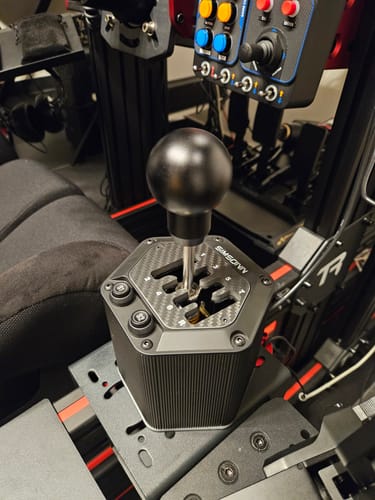 Customer photo review of Simsonn HS Pro Shifter the H/SQ Dual-Mode Racing Simulation Shifter