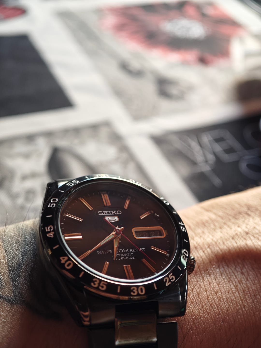 Customer photo review of Reloj Seiko 5 Análogo Automático SNKE03KC Metálico 36mm