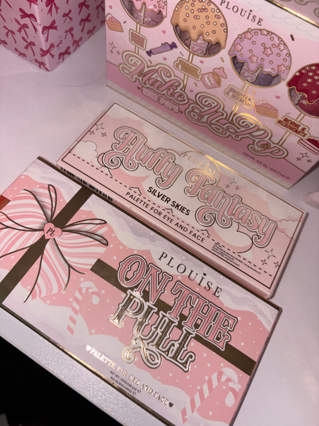 Customer photo review of P.Louise Fluffy Fantasy Mini Eye & Face Palettes