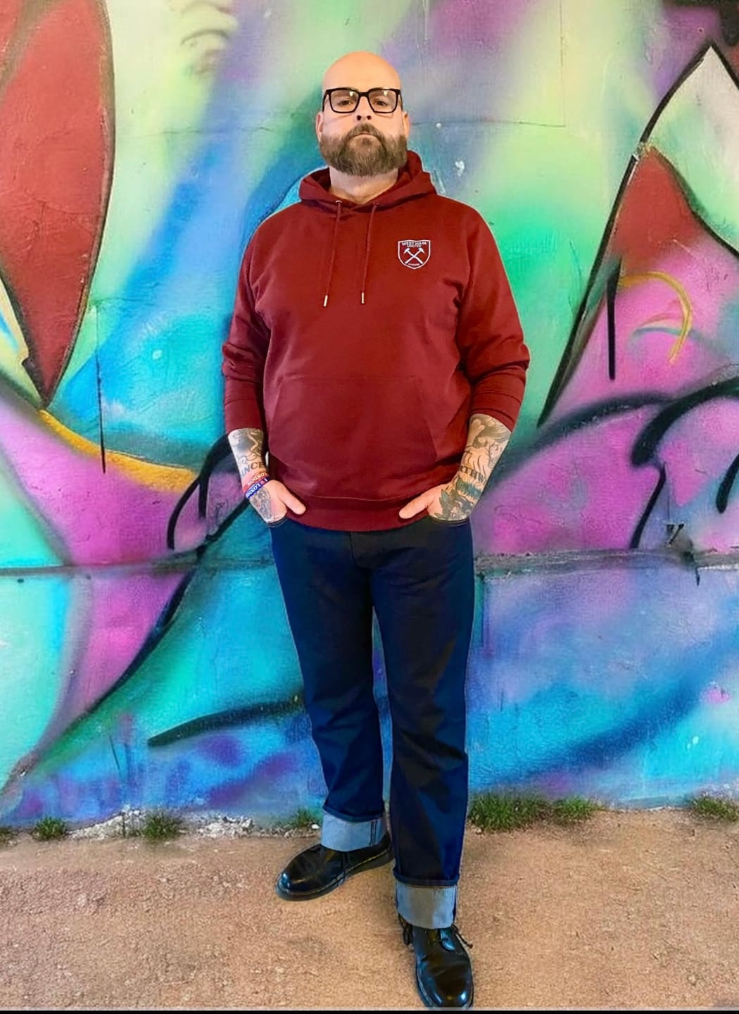 Customer photo review of Jeans - 14oz Selvedge style denim