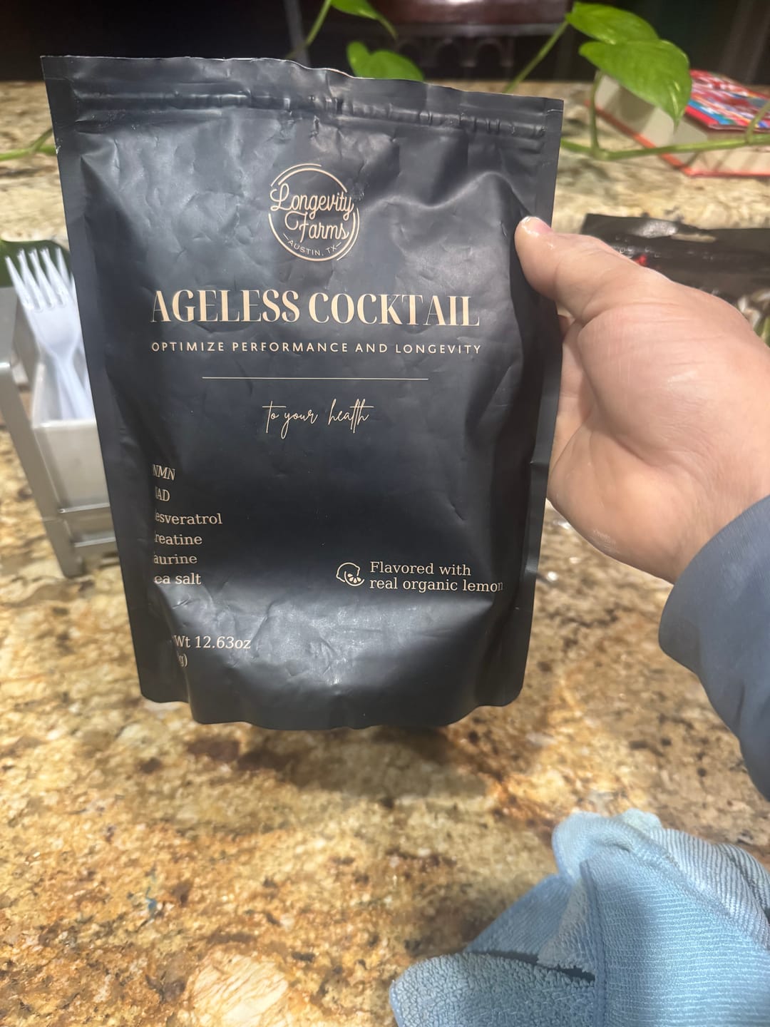 Customer photo review of Ageless Cocktail