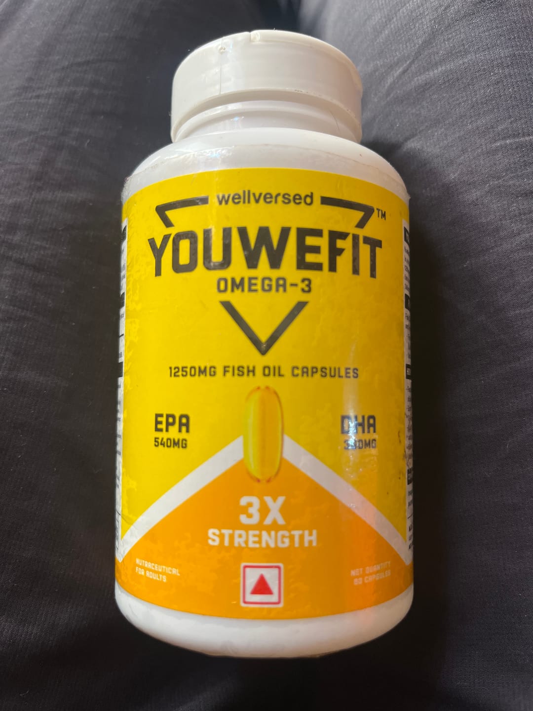Customer photo review of YouWeFit Omega-3 Fish Oil (90 Capsules), 1250mg