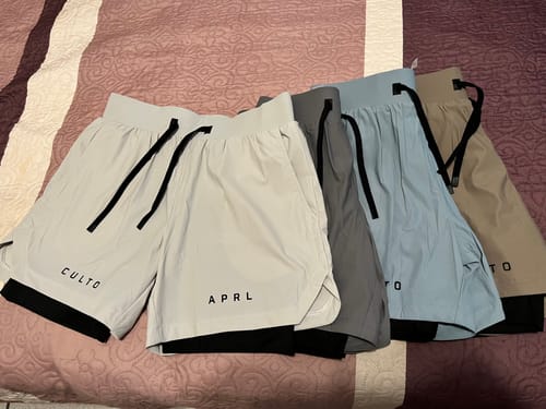 Customer photo review of Core-Vent Liner Shorts 2.0 - Whisper Gray
