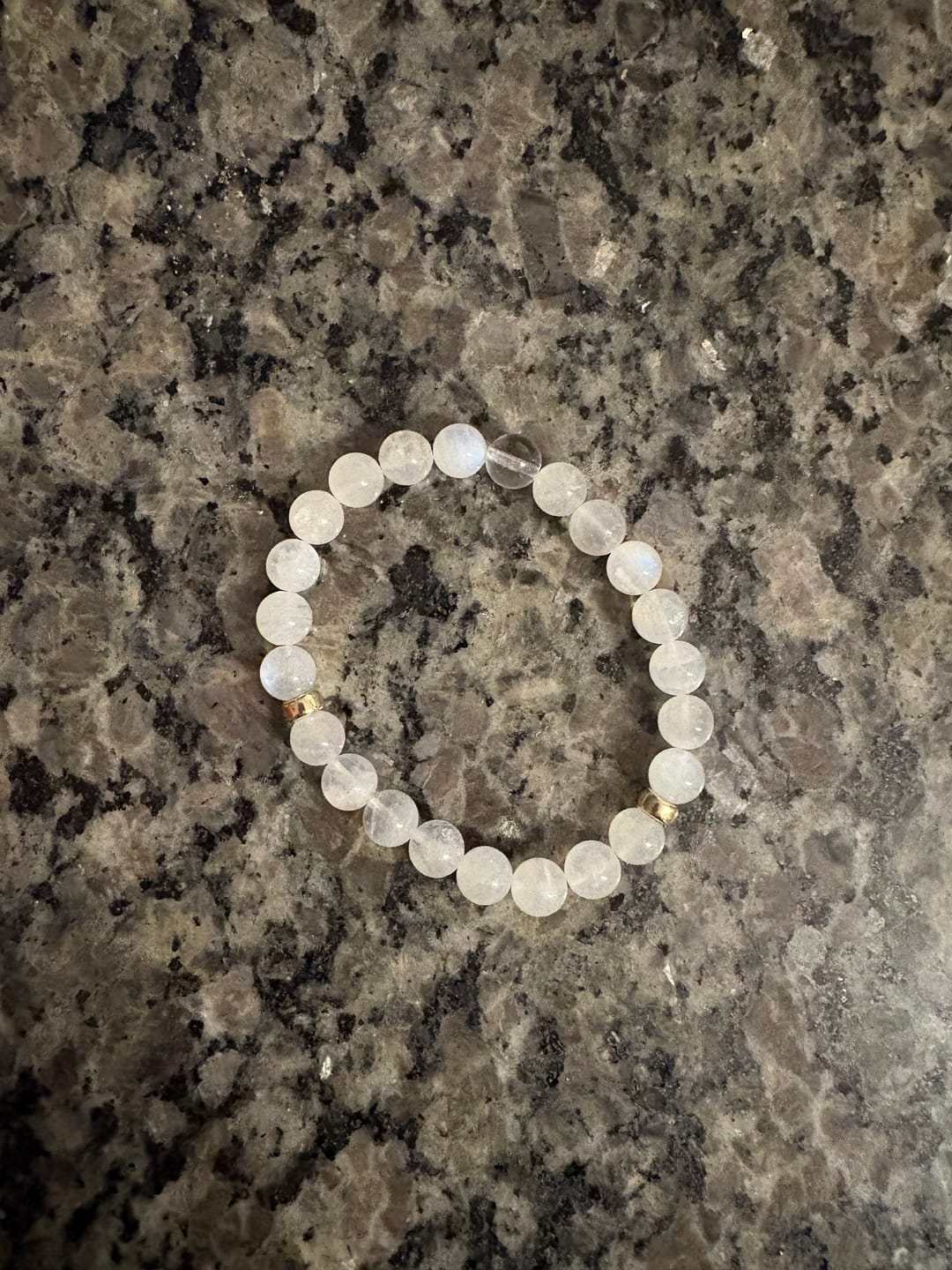Customer photo review of Renewal Aura Bracelet | Moonstone
