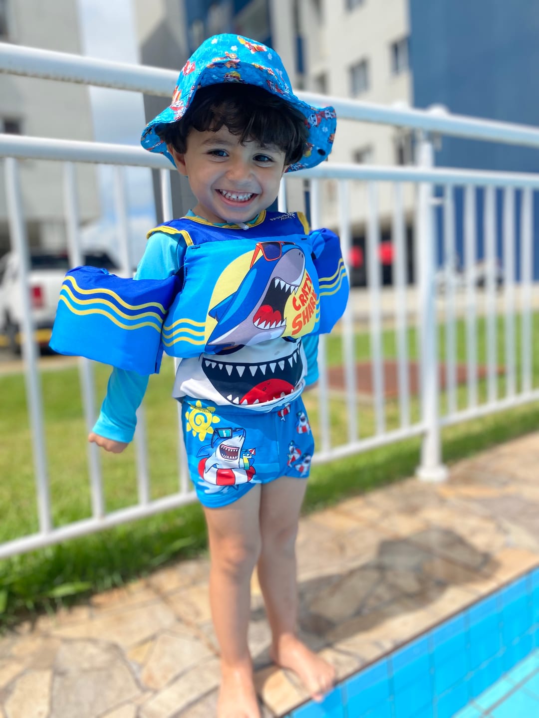 Customer photo review of Colete Salva-Vidas Infantil Homologado