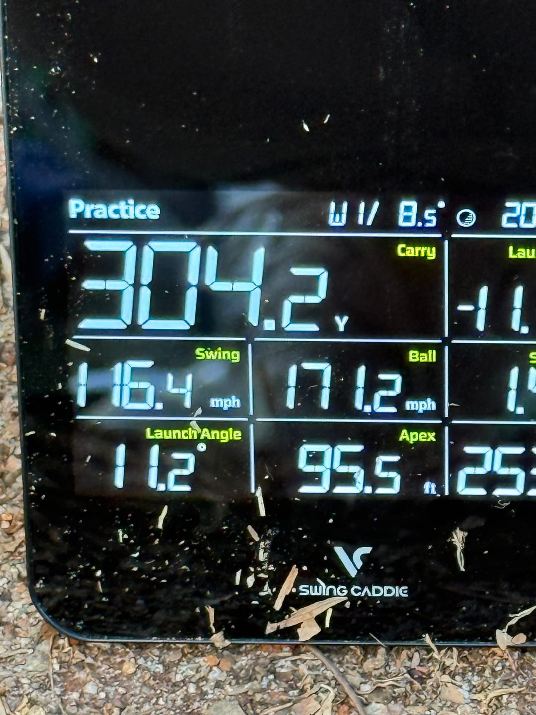 Customer photo review of Swing Caddie SC4 PRO Launch Monitor and Golf Simulator