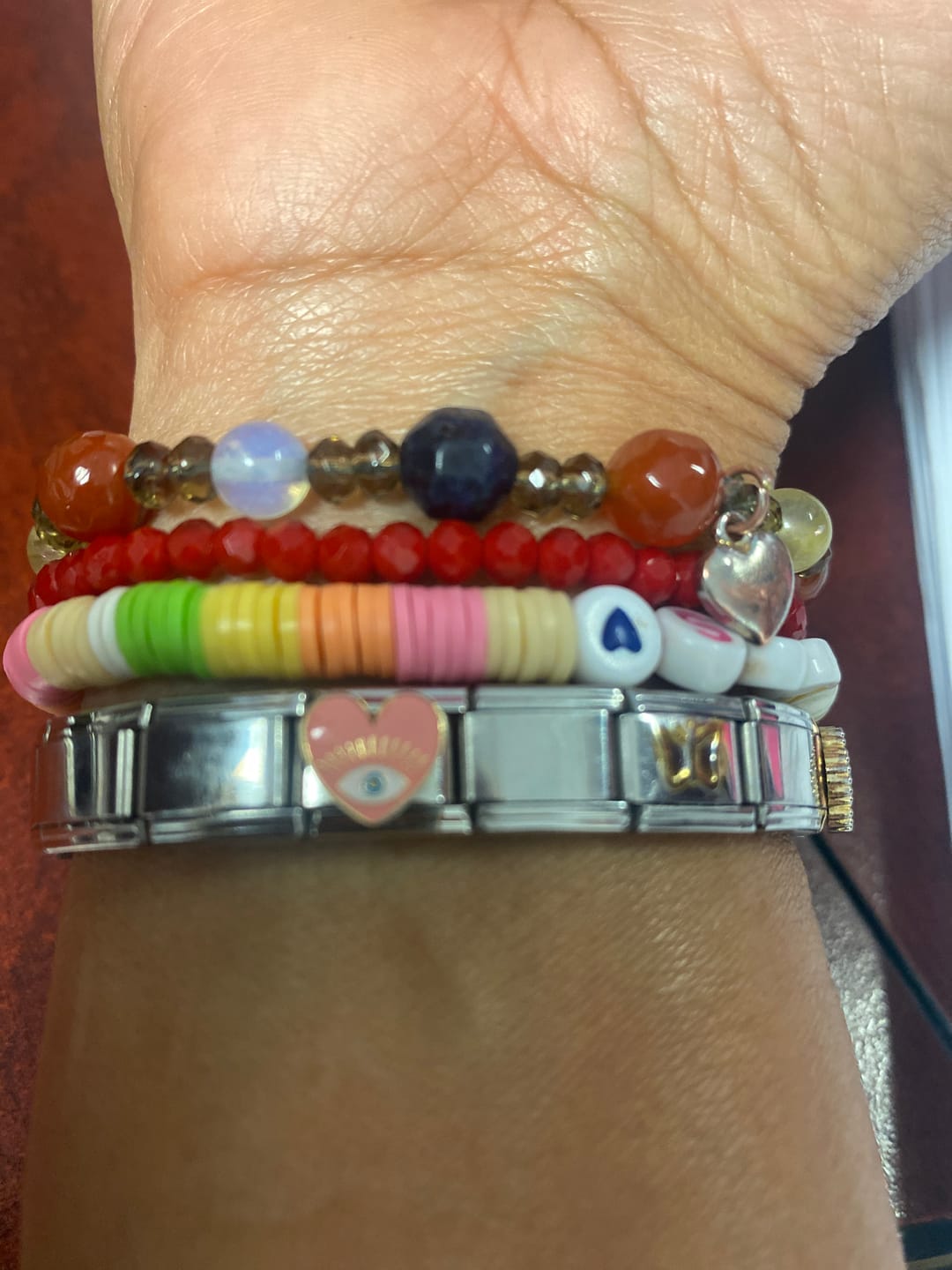 Customer photo review of Charm Ojo suerte