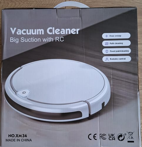 Customer photo review of HOME BUDDY –  3 in 1 Saugroboter mit Wischfunktion