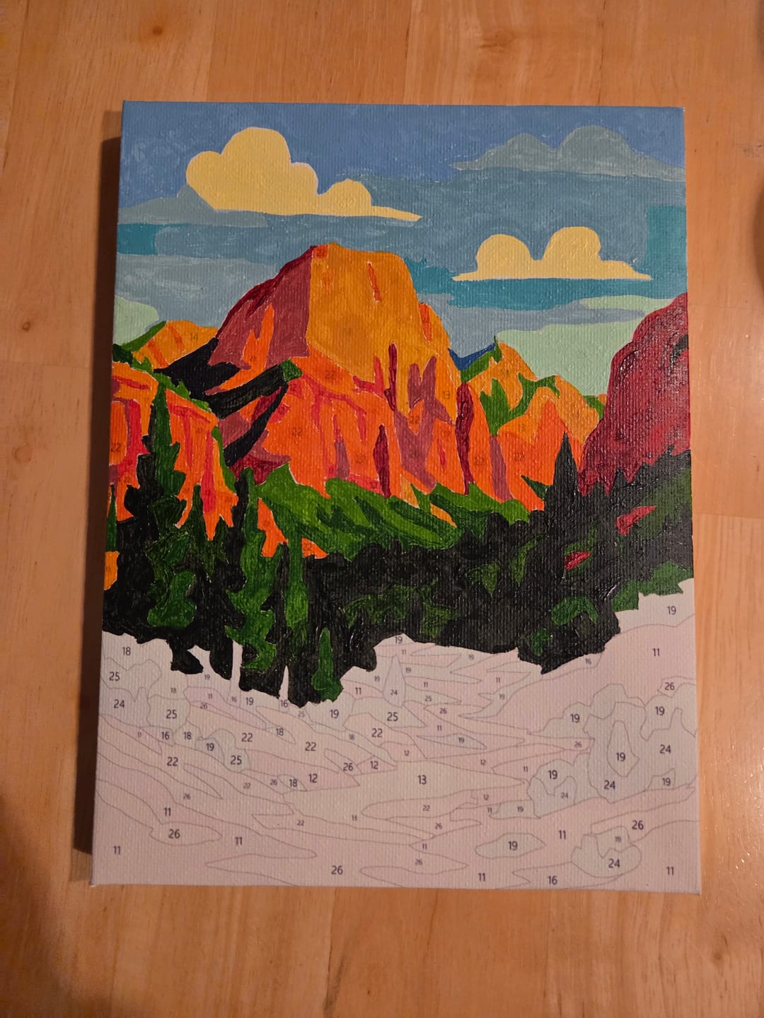 Customer photo review of 6 Mini Paintings - American National Parks Set