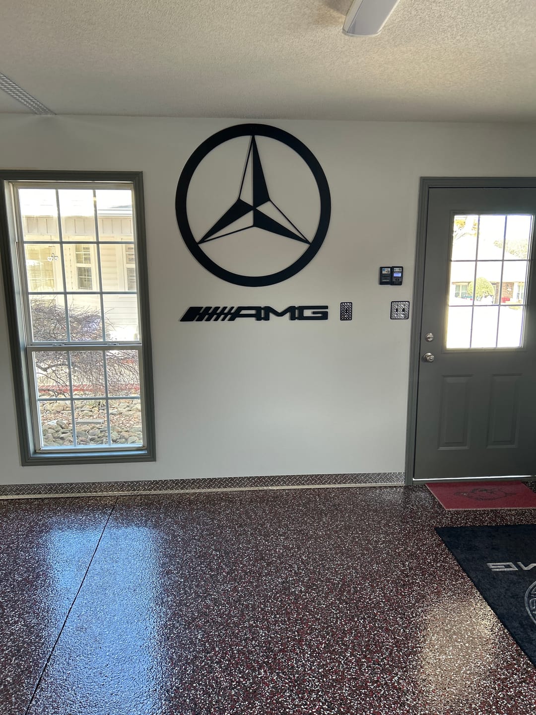 Customer photo review of Mercedes Metal Car Emblem