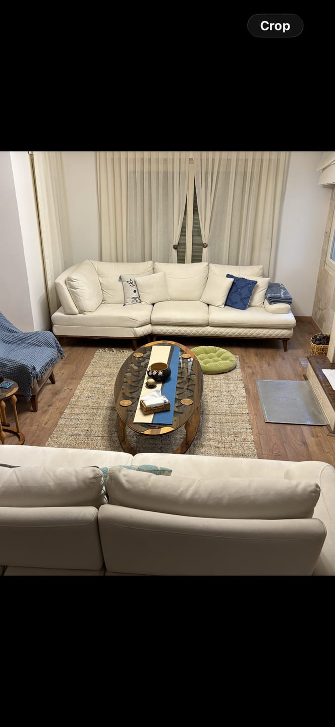 Customer photo review of Hitit Serisi %100 Naturel Yün ve Jüt El Dokuma Geleneksel Salon Oturma Odası Yatak Odası Halı GWHITE