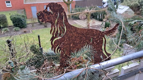 Customer photo review of Gartenstecker Cocker Spaniel