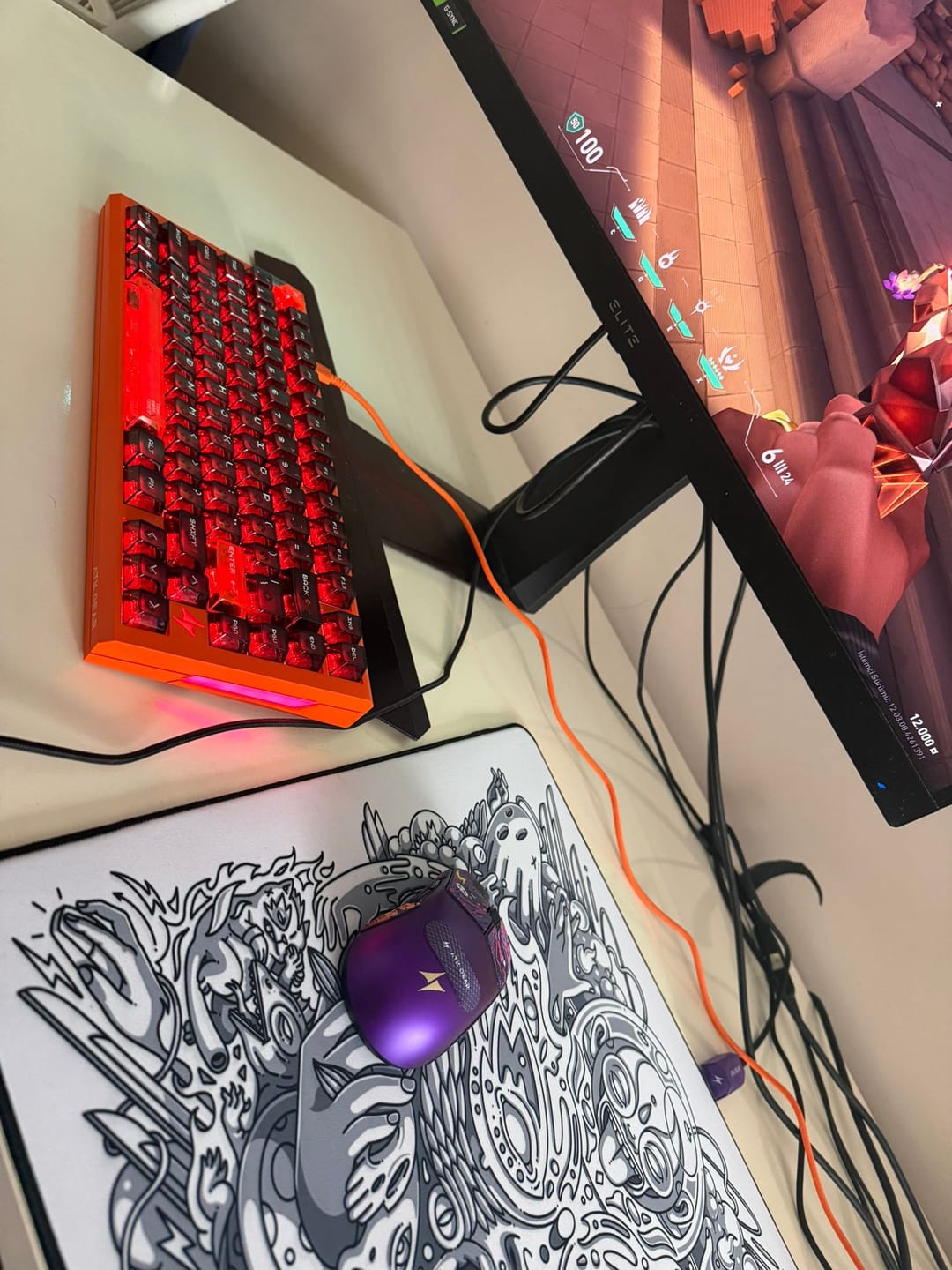 Customer photo review of ATK RS7 Air Klavye (Manyetik Switch / HE)
