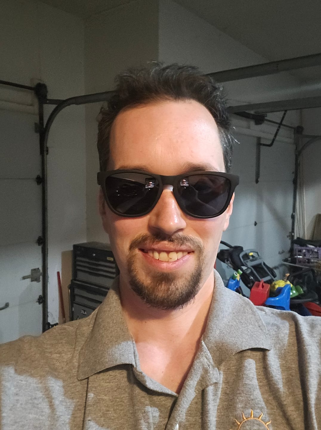 Customer photo review of 80Eighty® Polarized Shady Sunglasses