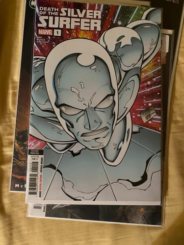 Customer photo review of Death Of The Silver Surfer #1 Ron Lim 2nd Print Variant