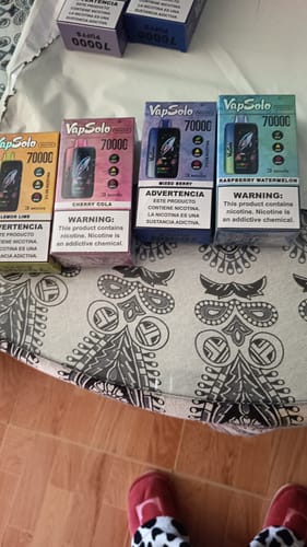 Customer photo review of VAPSOLO MASTER 70000 puffs