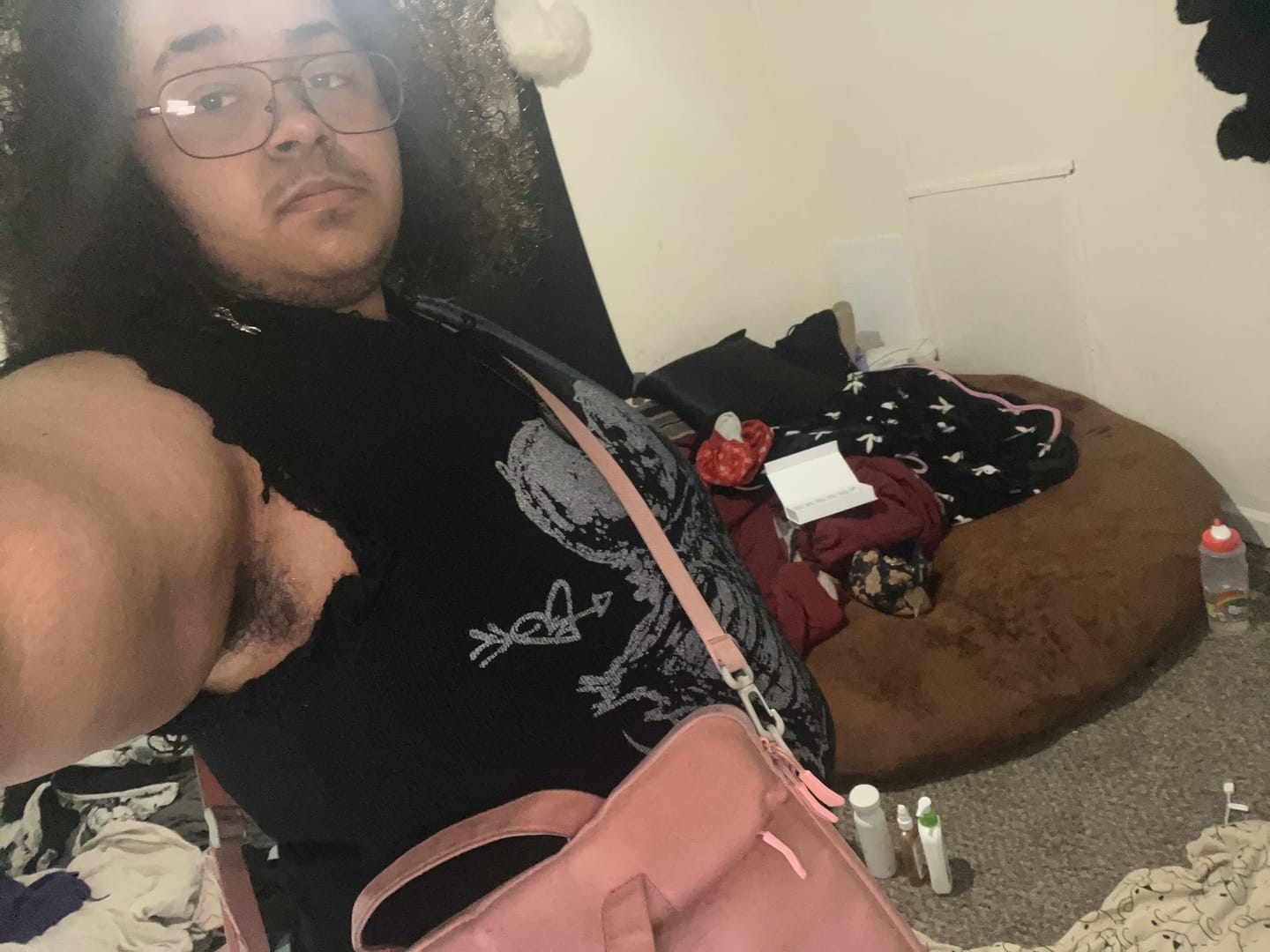 Customer photo review of Mesh Back Comfort Band Binder Black