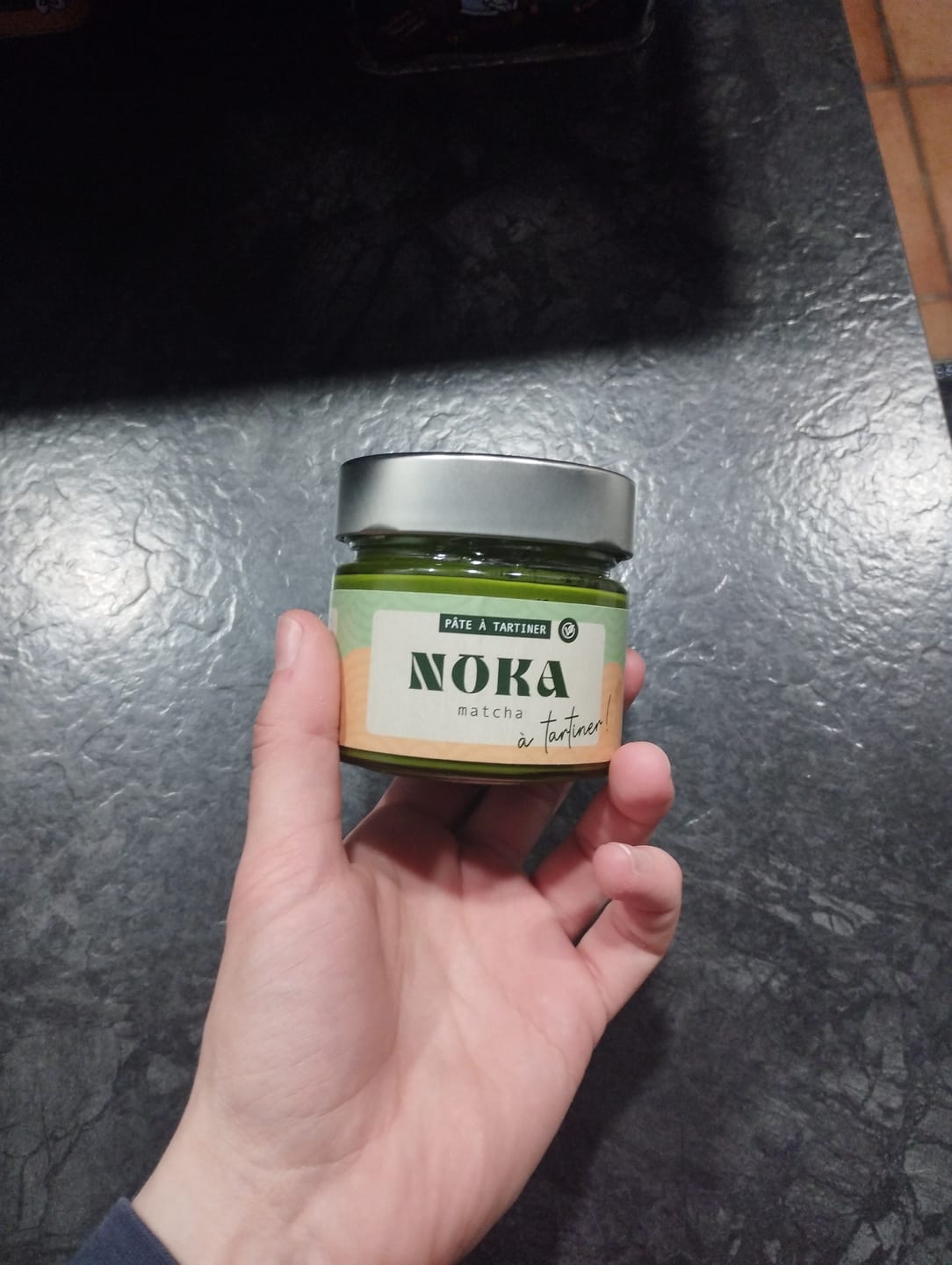 Customer photo review of Noka à tartiner - Pâte à tartiner vegan au matcha