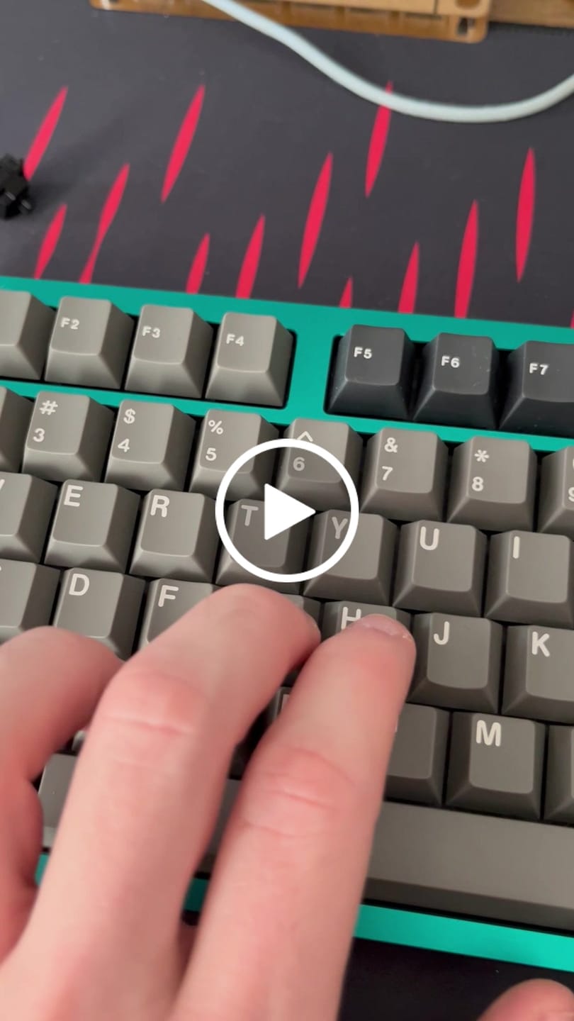 Customer video review of CHERRY MX2A BLACK LINEAR SWITCH (10PCS)