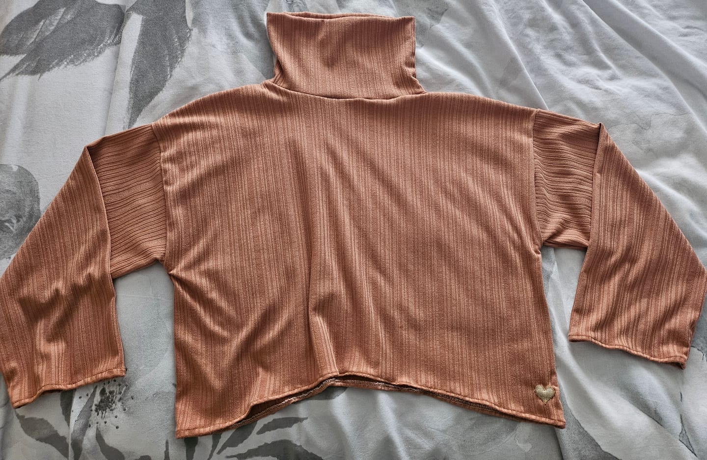 Customer photo review of Linear Flow Jersey Fabric