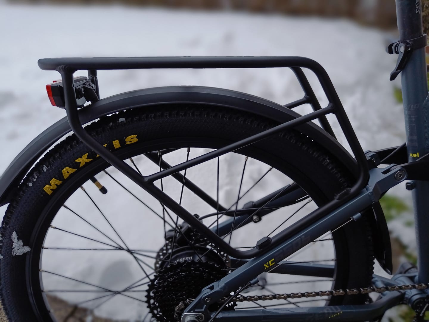 Customer photo review of Rear Rack Legend Etna