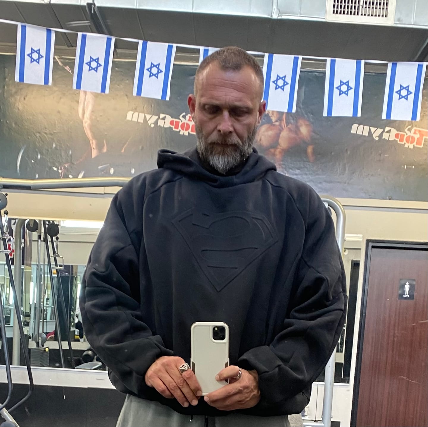 Customer photo review of 5094 - Superman Shield Hoodies