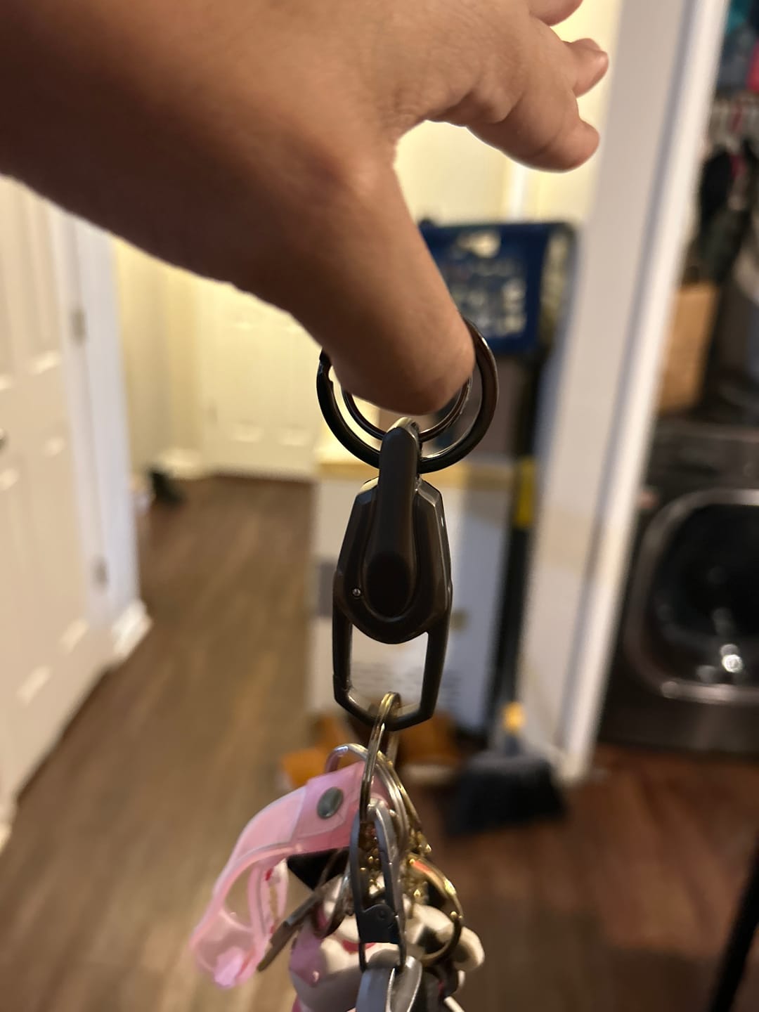 Customer photo review of 80Eighty® Zinc Alloy Keychain
