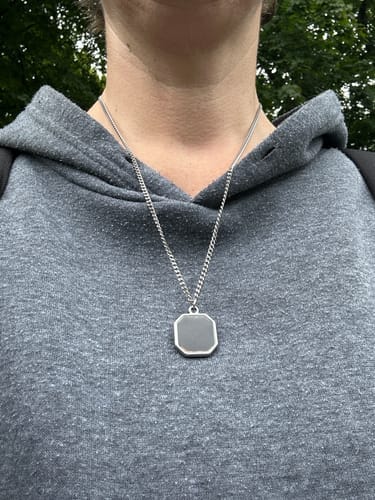 Customer photo review of Gepersonaliseerde geheime foto ketting