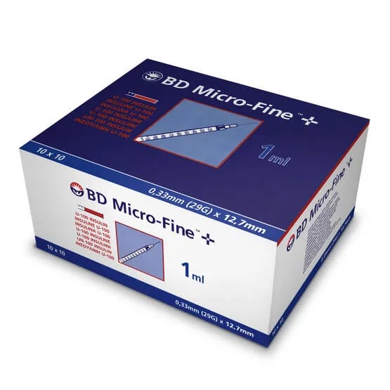 Customer photo review of BD Microfine 1ml Insulin Needle U100 30g x 8mm - Box of 100