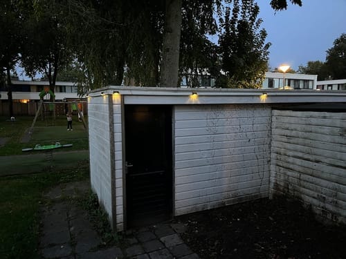 Kundeanmeldelse med foto af LumiGarden