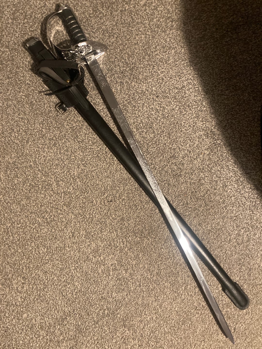 Customer photo review of British Infantry Sword