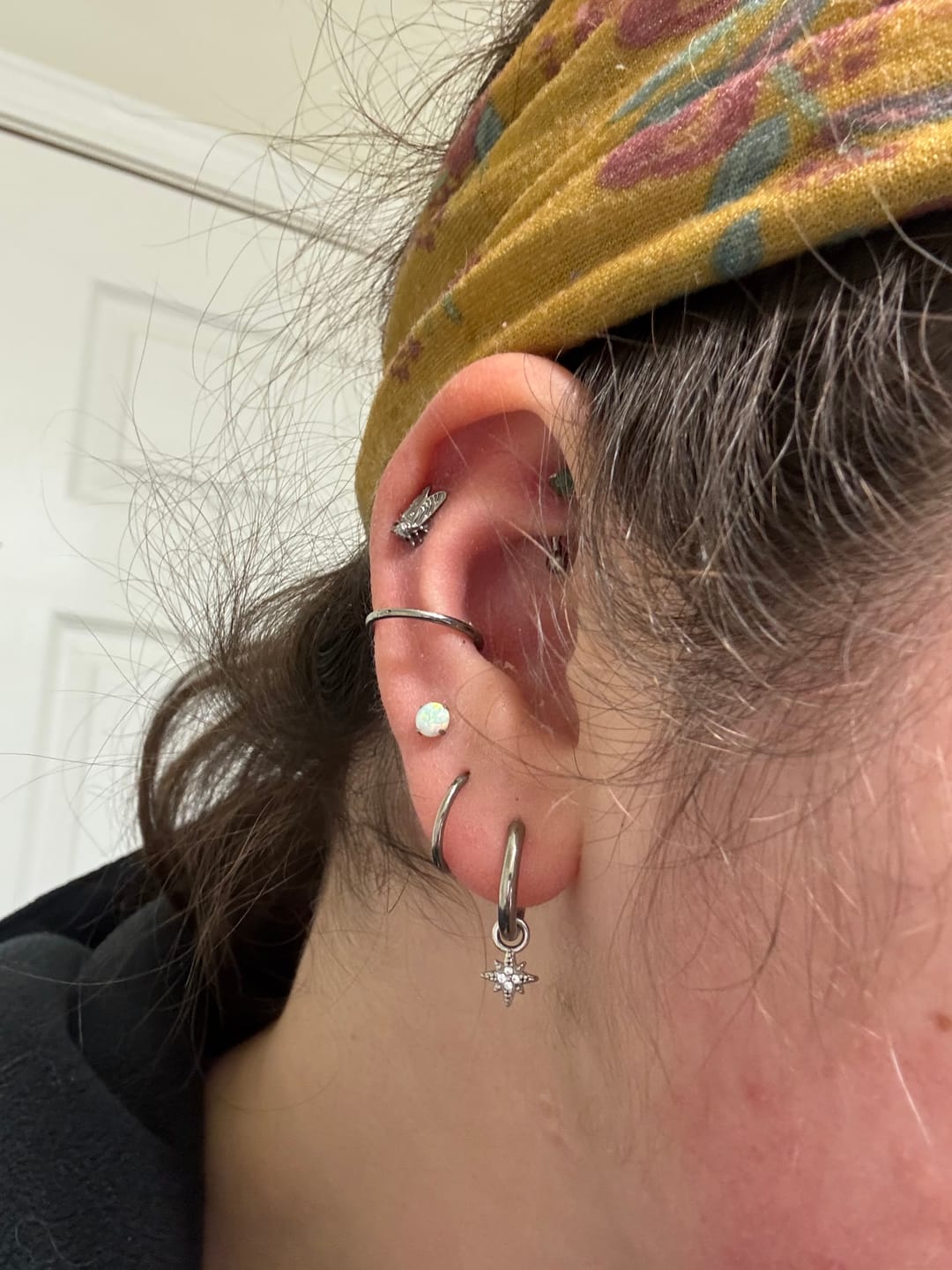 Customer photo review of Icy North Star Charm