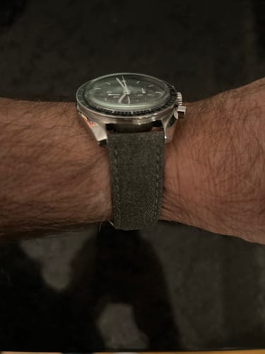 Customer photo review of Panthera Canvas – Uhrenarmband