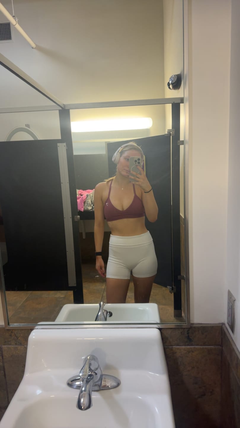 Customer photo review of W174 Flashback Foldover Shorts