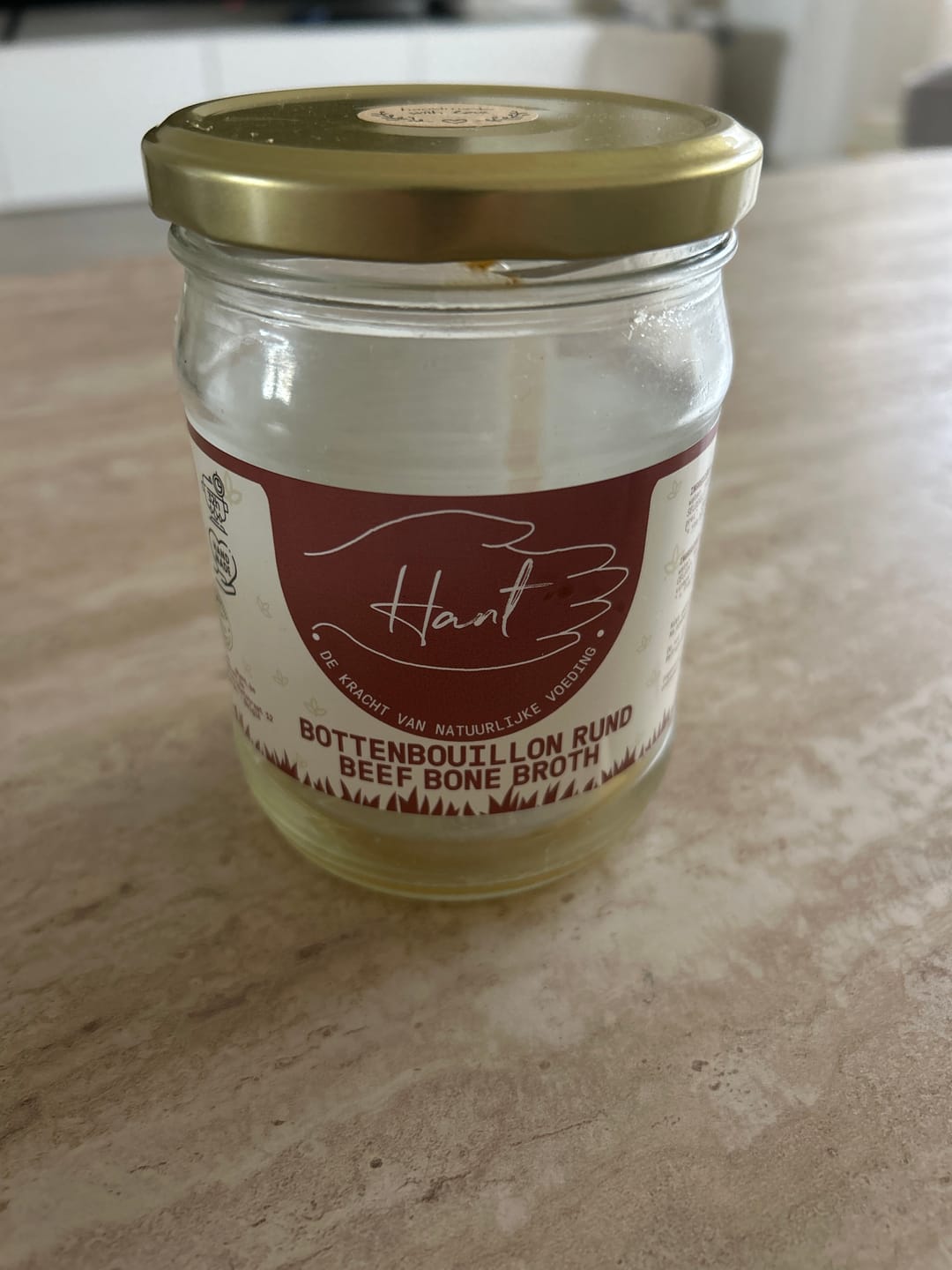 Customer photo review of Bottenbouillon - Rund - Bone Broth - 400mL - Halal - Rijk aan Collageen & Voedingsstoffen