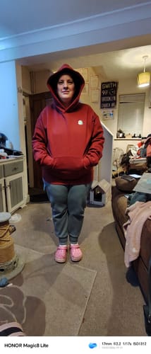 Customer photo review of The Classic Squiddy Hoodie